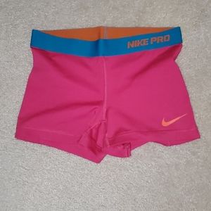 Nike Pro spandex shorts